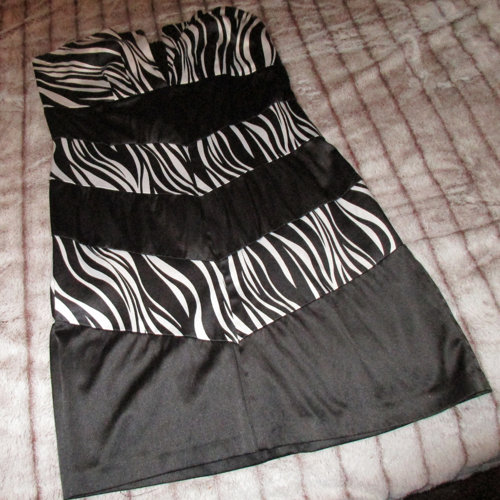 Strapless Club Dress